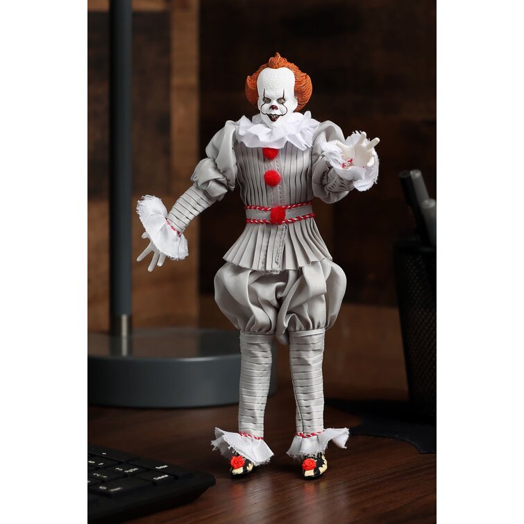NECA 2017 It Pennywise 8 Inch Clothed Action Figure for sale online