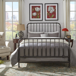 Wrought Iron Bed Frame Queen Wayfair Quickview