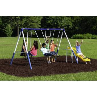 Natus Inc Deluxe Saucer Swing Set Reviews Wayfair