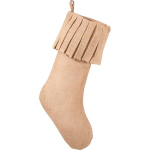 Burlap Jute Xmas Stocking