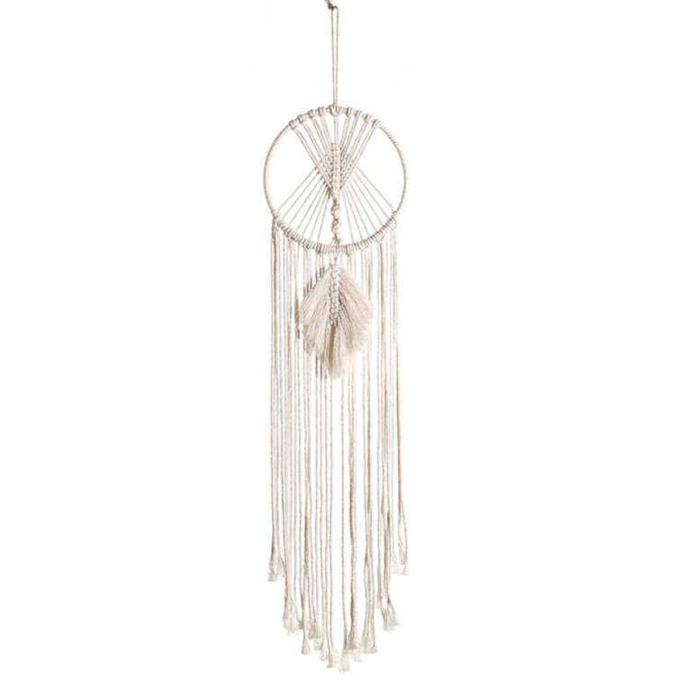 Dakota Fields Handmade Woven Macrame Wall Hanging Tapestry Wedding Wall Decoration Backdrop Wall Home Living Room Home Decor Art Wayfair