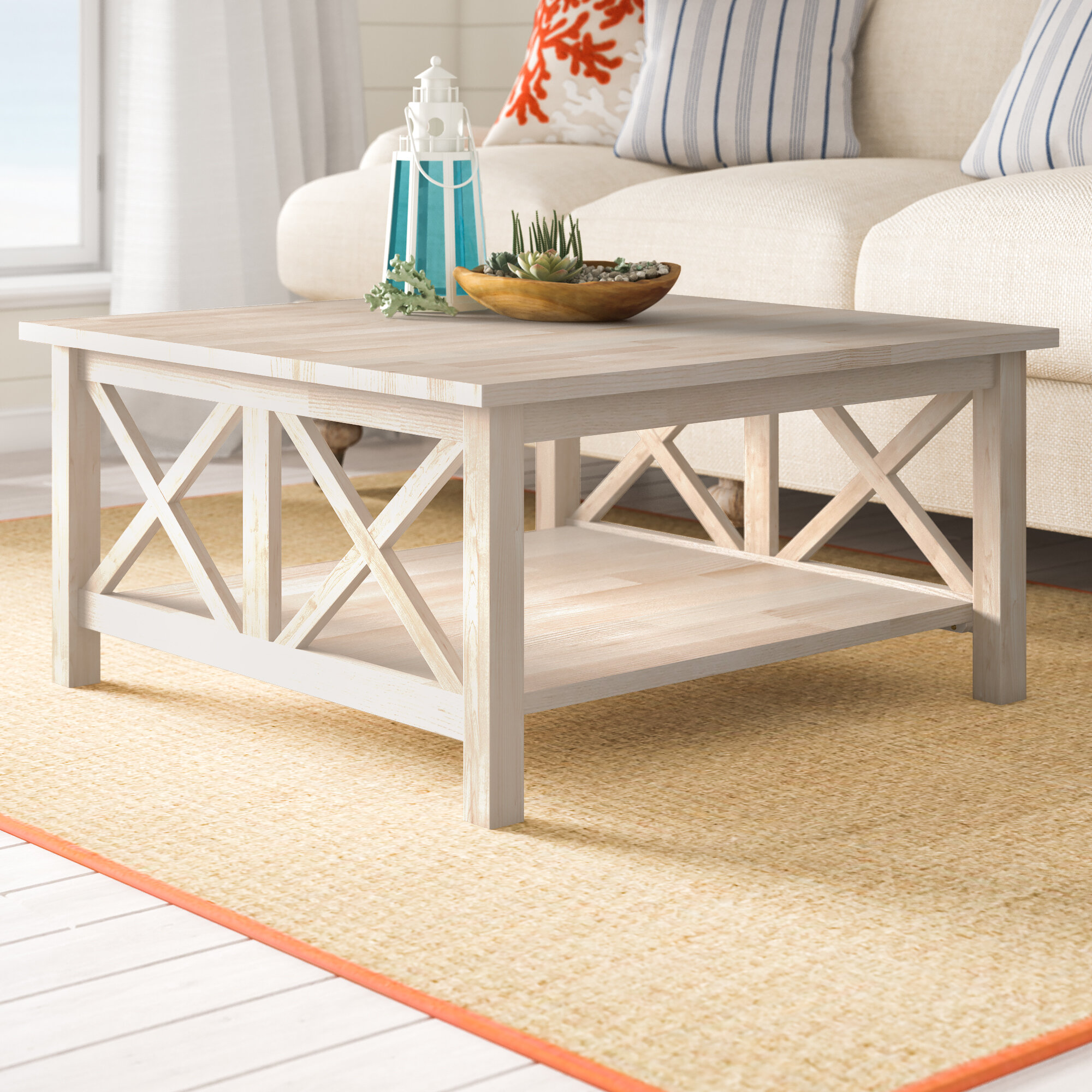 coastal coffee table set