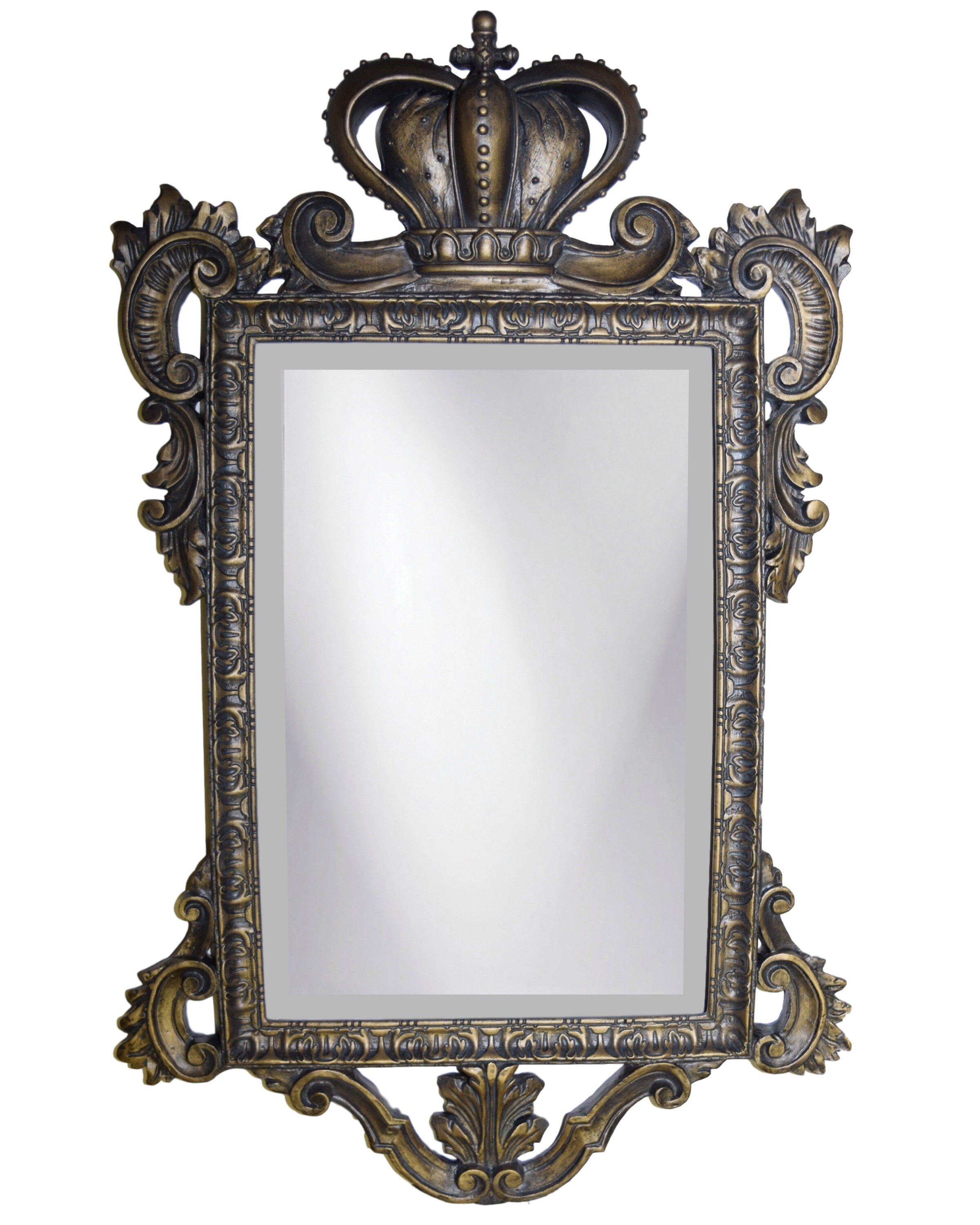 Astoria Grand Gullo Crown Mirror | Wayfair