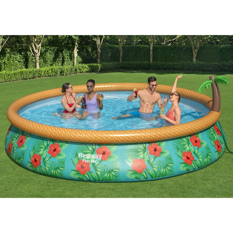 Bestway 2.75 Ft X 15 Ft Plastic Inflatable Pool & Reviews | Wayfair