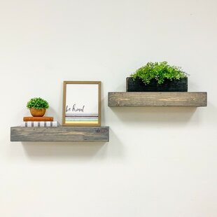 Grey Wall Display Shelves You Ll Love In 2020 Wayfair