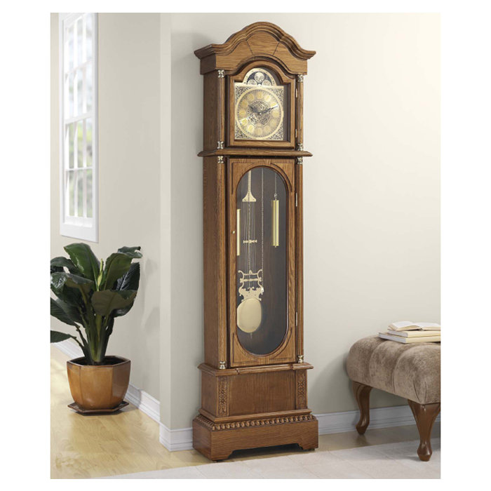 Astoria Grand 181 cm Standuhr Farbe: Mission Oak