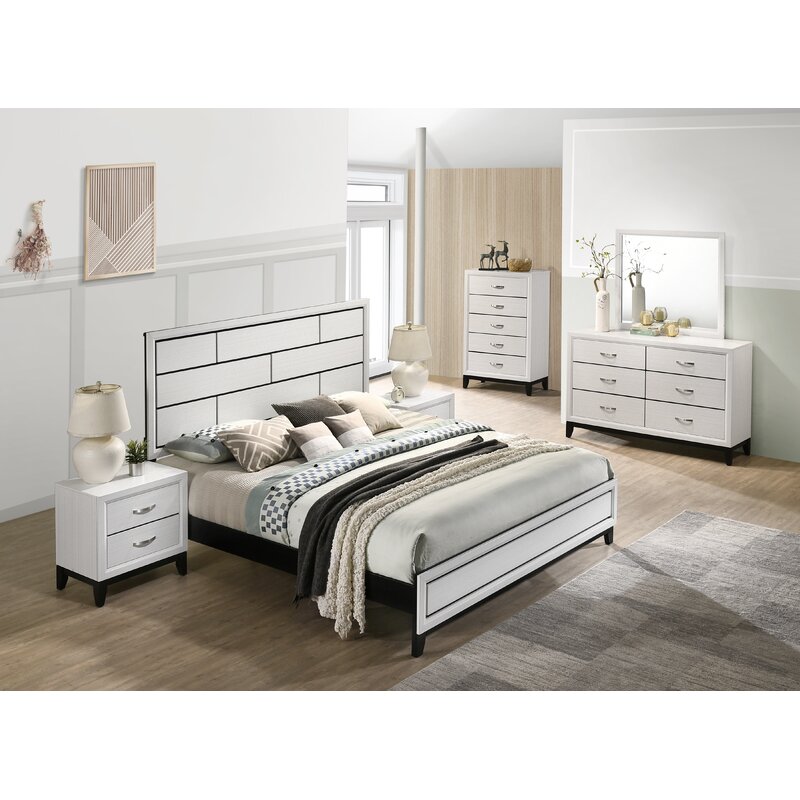 Latitude Run Standard 6 Piece Bedroom Set Wayfair