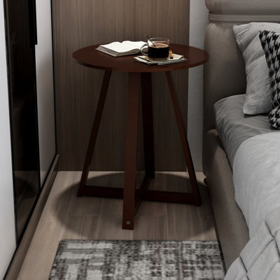 Claudius Nightstand in Coffee Corrigan Studio
