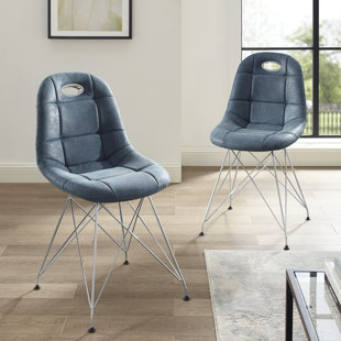 Conwell Upholstered Side Chair (Set Of 2) by Orren Ellis 2019 Sale