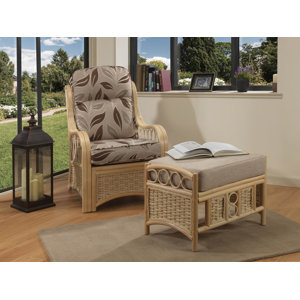 Sessel Sloane mit Hocker von Sansibar Home