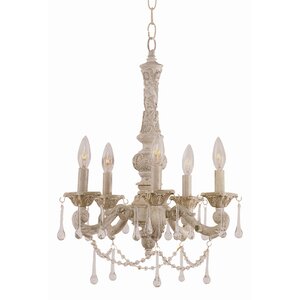 Buy Crystal Flair 5-Light Candle Style Chandelier!