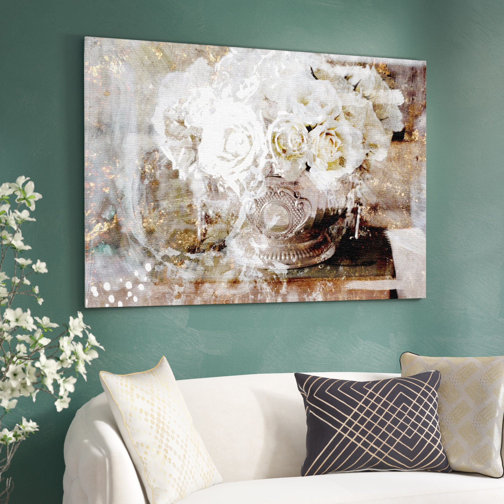 Carolines Treasures Let Nature into Your Yard Metal Print 16 H x 12 W Multicolor