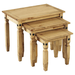 3-tlg. Satztisch-Set Corona von Mühlenhaus