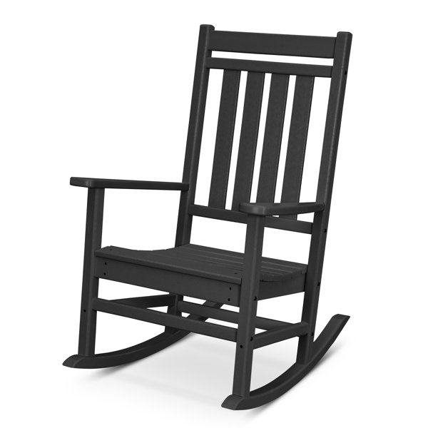 Polywood Plantation Porch Rocking Chair Reviews Wayfair Plantation Porch Rocking Chair