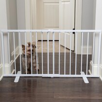 ClearVis Stepover Gate Dog Gate Pet Gate Play Area Stepover Gates for Stairs Doorways Indoor or Outdoor Small to Extra Wide Options Pet Safety 