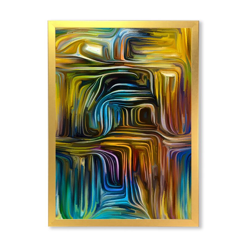 Colorful Wall Art - Color Fusion IV - Painting on Canvas