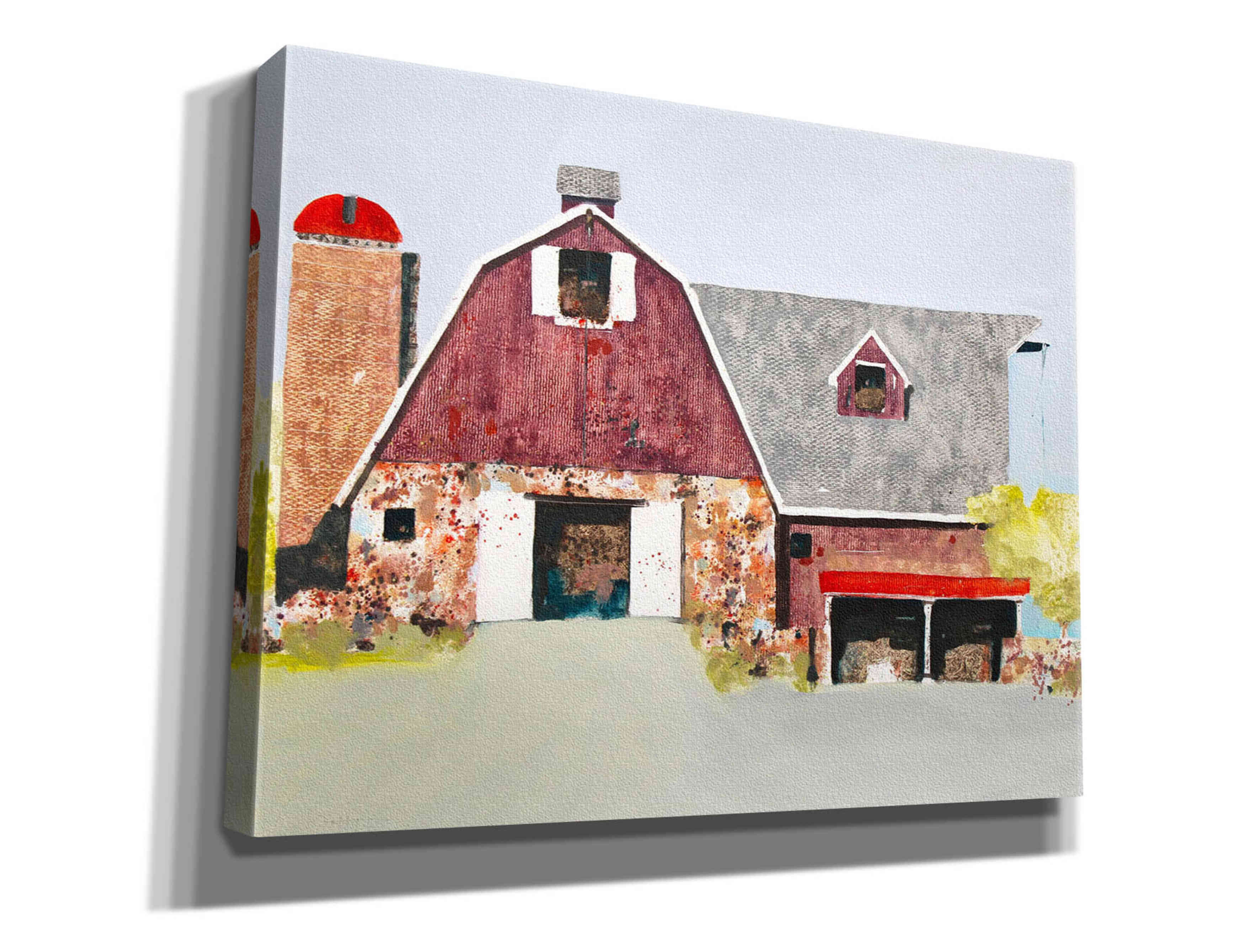 Gracie Oaks Epic Graffiti 'Barn No. 2' By Anthony Grant, Gicle Barn No ...