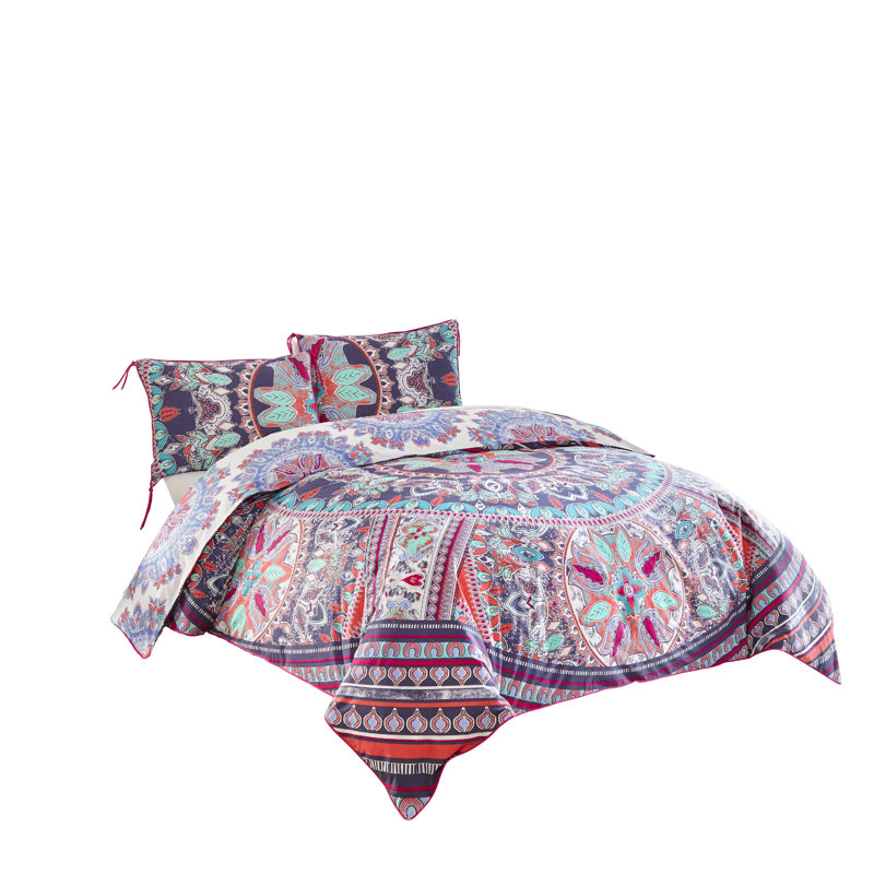 Bungalow Rose Verdell Reversible Comforter Set Reviews Wayfair
