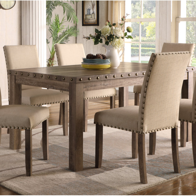 Quattlebaum 7 Piece Solid Wood Dining Set