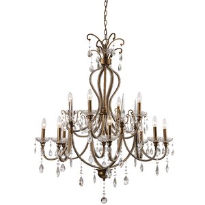 Blandford 12-Light Crystal Chandelier