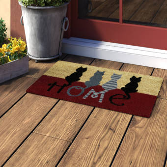 August Grove Kunkle Spring Has Sprung Farm Truck Coir 30 In X 18 In Non Slip Indoor Outdoor Door Mat Reviews Wayfair