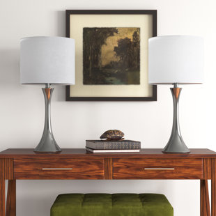 Details about   Industrial Look Table Lamp Living Room Circular Base 