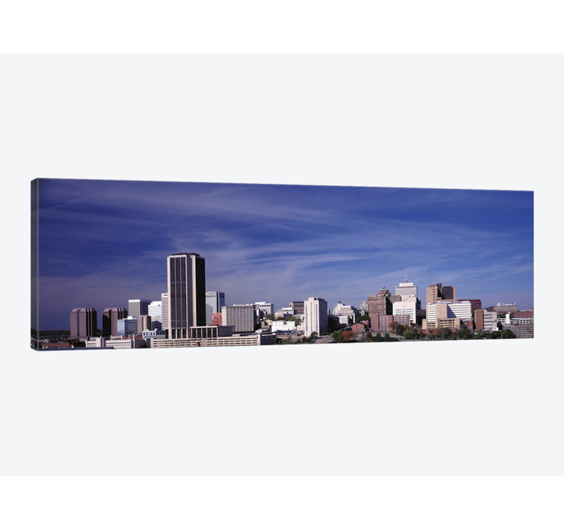 East Urban Home Downtown Skyline Richmond Virginia Usa Photographic Print On Canvas Wayfair