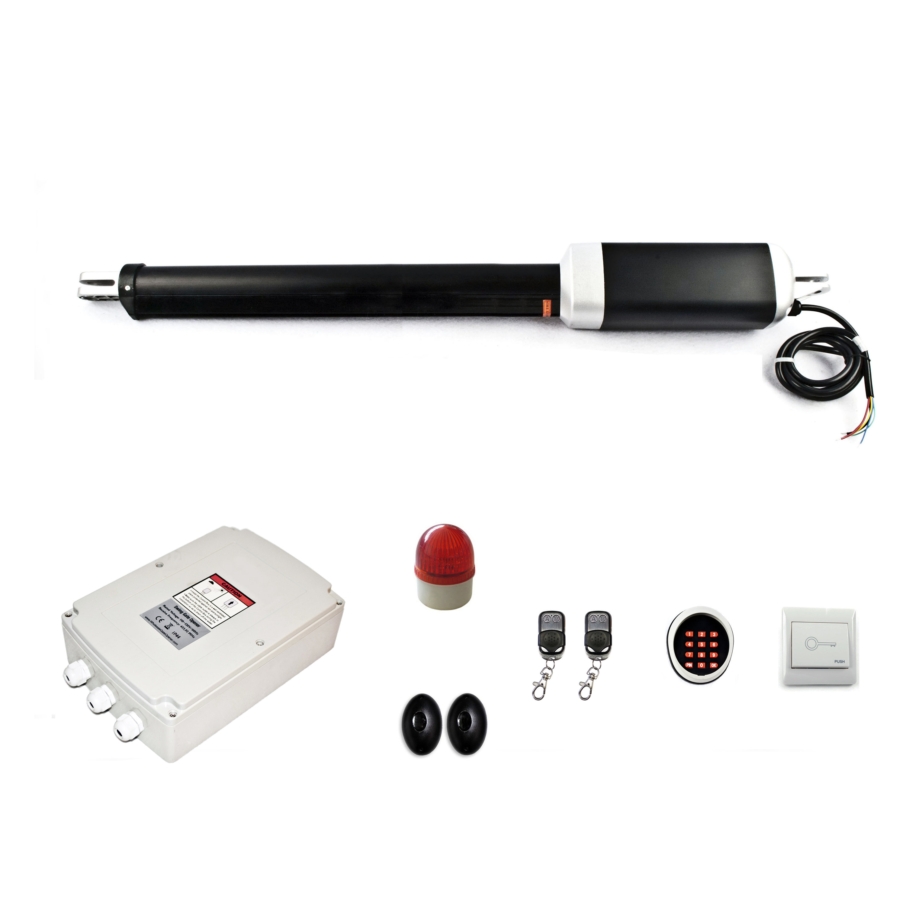 ALEKO Gate Opener Accessories Kit for Single Swing Gates Up to 850 Lbs and 12 Ft. Long Wayfair