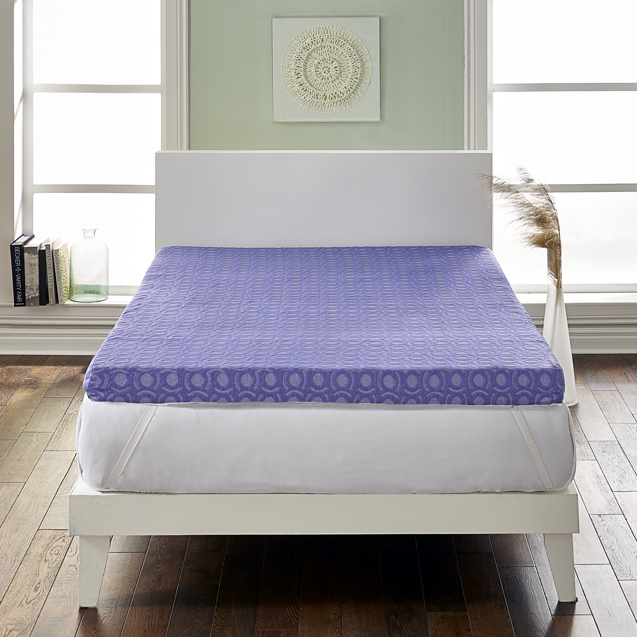 Alwyn Home Sprague 4 Memory Foam Mattress Topper Wayfair