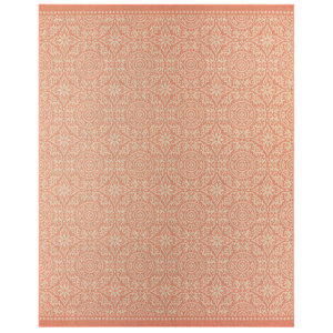 Elmer Bundoran Coral Indoor/Outdoor Area Rug