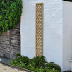 wooden lattice panel trellis