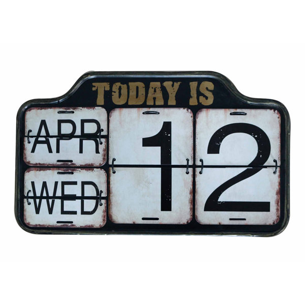 9 5 X 17 5 Open Simply Calendar Black And White 2020 Wall Calendar