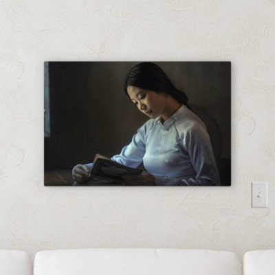 Oil Painting PRINTED on CANVAS Arseni DROPS 24/" X 18/" Art NO FRAME Artist Color
