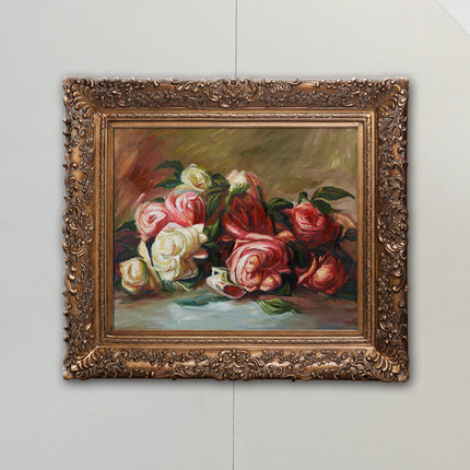 Tori Home Discarded Roses By Pierre Auguste Renoir Oil Painting
