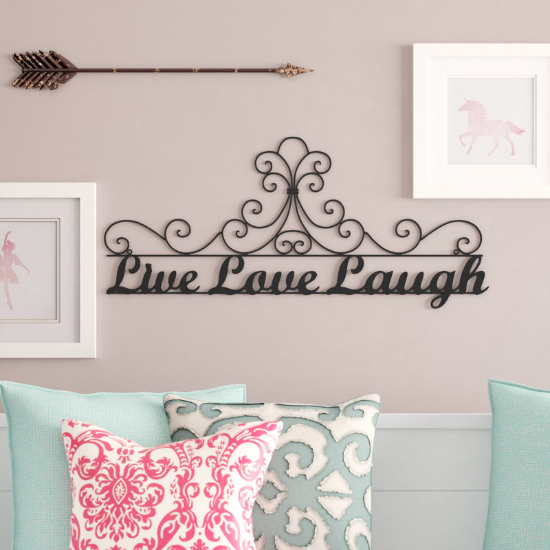 Winston Porter Live Laugh Love Metal Wall Decor Reviews Wayfair
