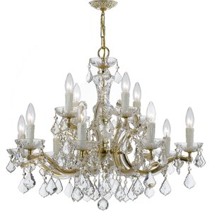 Griffiths 12-Light Crystal Chandelier