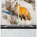 Fox Valances Kitchen Curtains You Ll Love In 2021 Wayfair