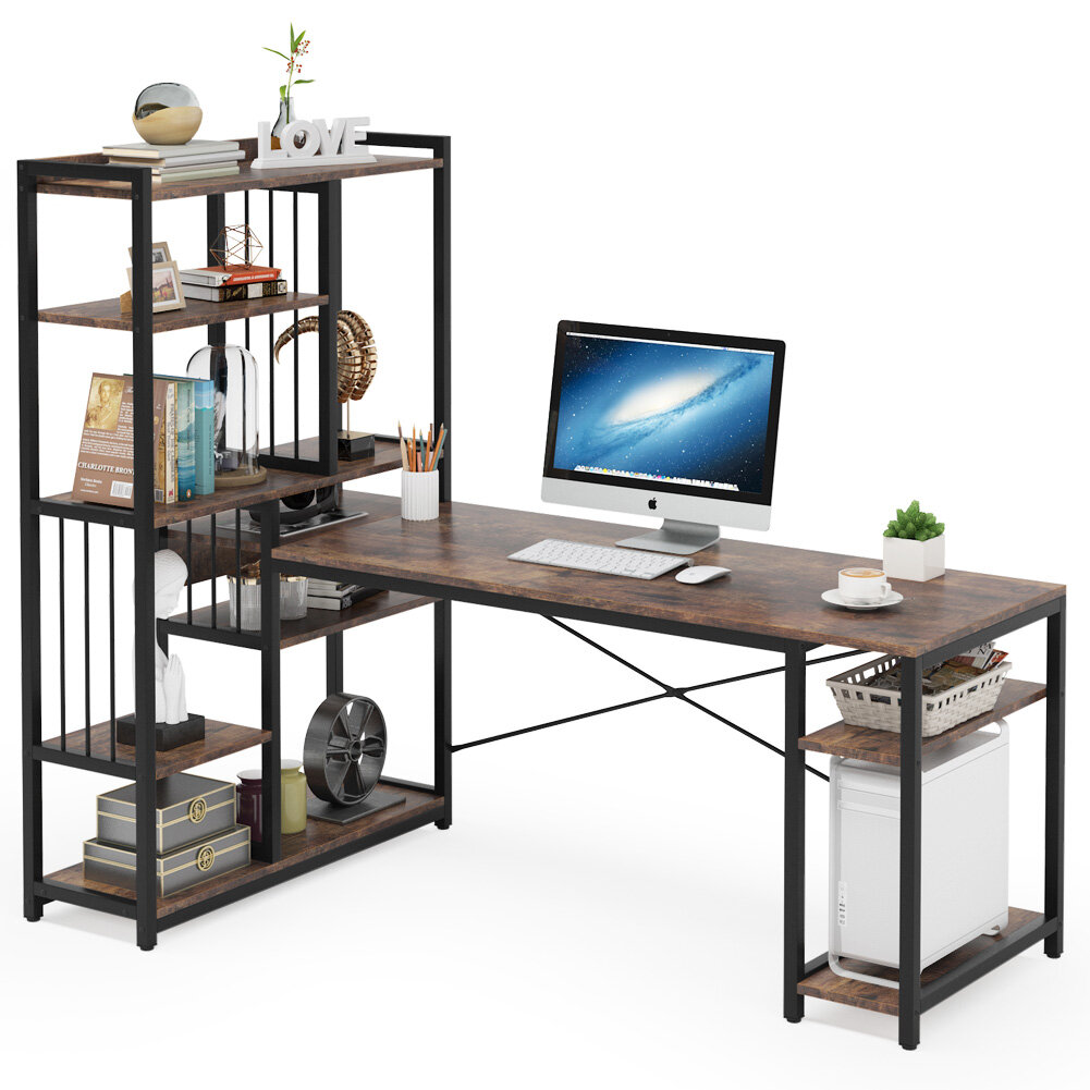 home desk by inbox zero