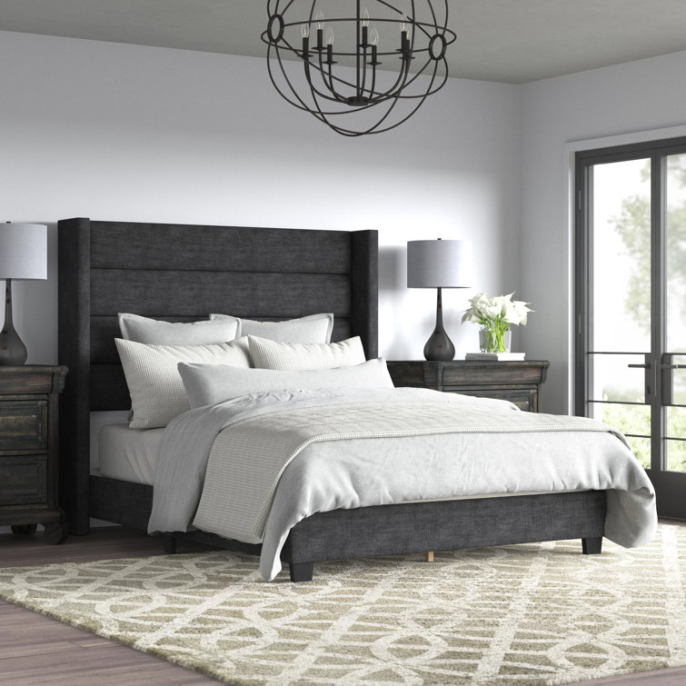 Greyleigh™ Brantley Queen Tufted Upholstered Low Profile Bed & Reviews ...