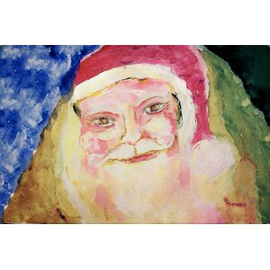 Santa Face Doormat