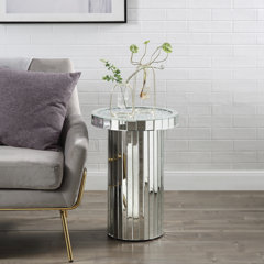 Block Round End Side Tables You Ll Love In 2021 Wayfair