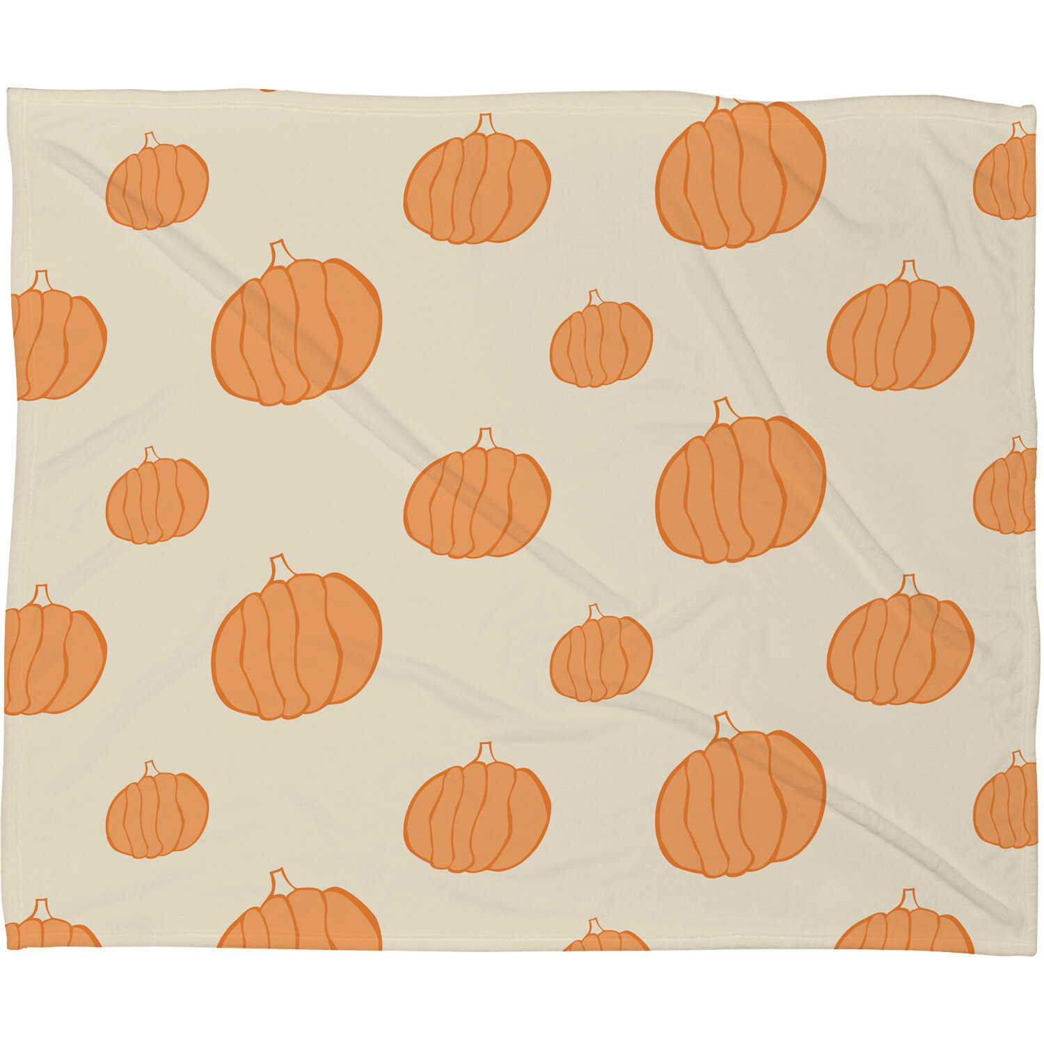 East Urban Home Pumpkins Throw Blanket Wayfairca