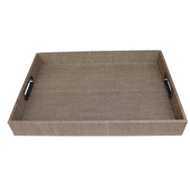 Leather/Faux Leather Serving Trays You'll Love | Wayfair.co.uk