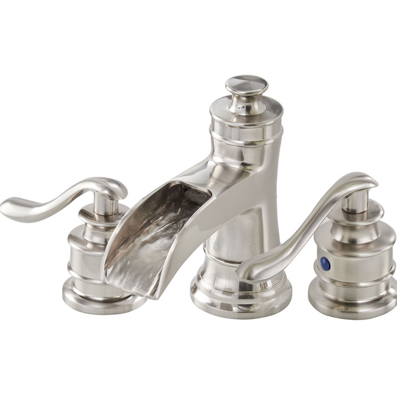 Vibrantbath Waterfall Widespread Bathroom Faucet Reviews Wayfair Widespread Bathroom Faucet Reviews