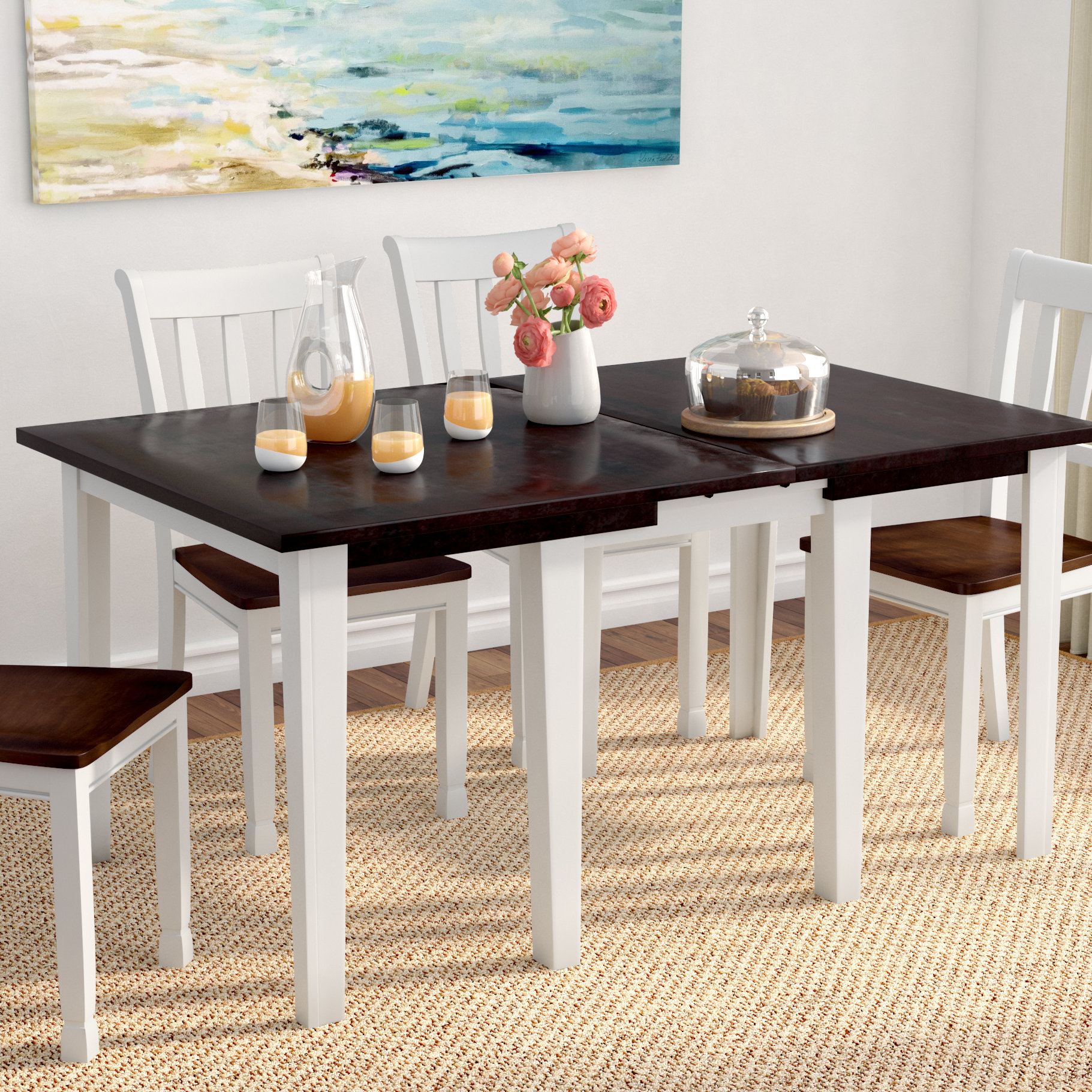 Beachcrest Home Tamiami Solid Wood Extendable Dining Table Reviews Beachcrest Home Tamiami Solid Wood Extendable Dining Table Reviews Wayfair