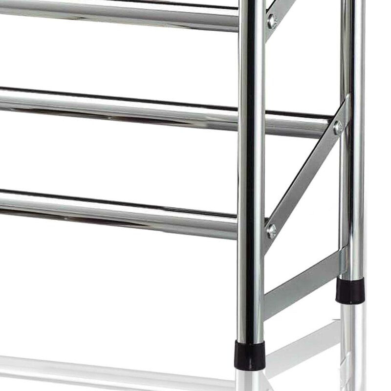 Sunbeam Expandable 2 Tier 6 Pair Shoe Rack Reviews Wayfair