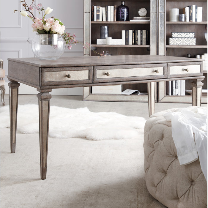 Rustic Glam Solid Wood Writing Desk Rustic Glam Solid Wood Writing Desk