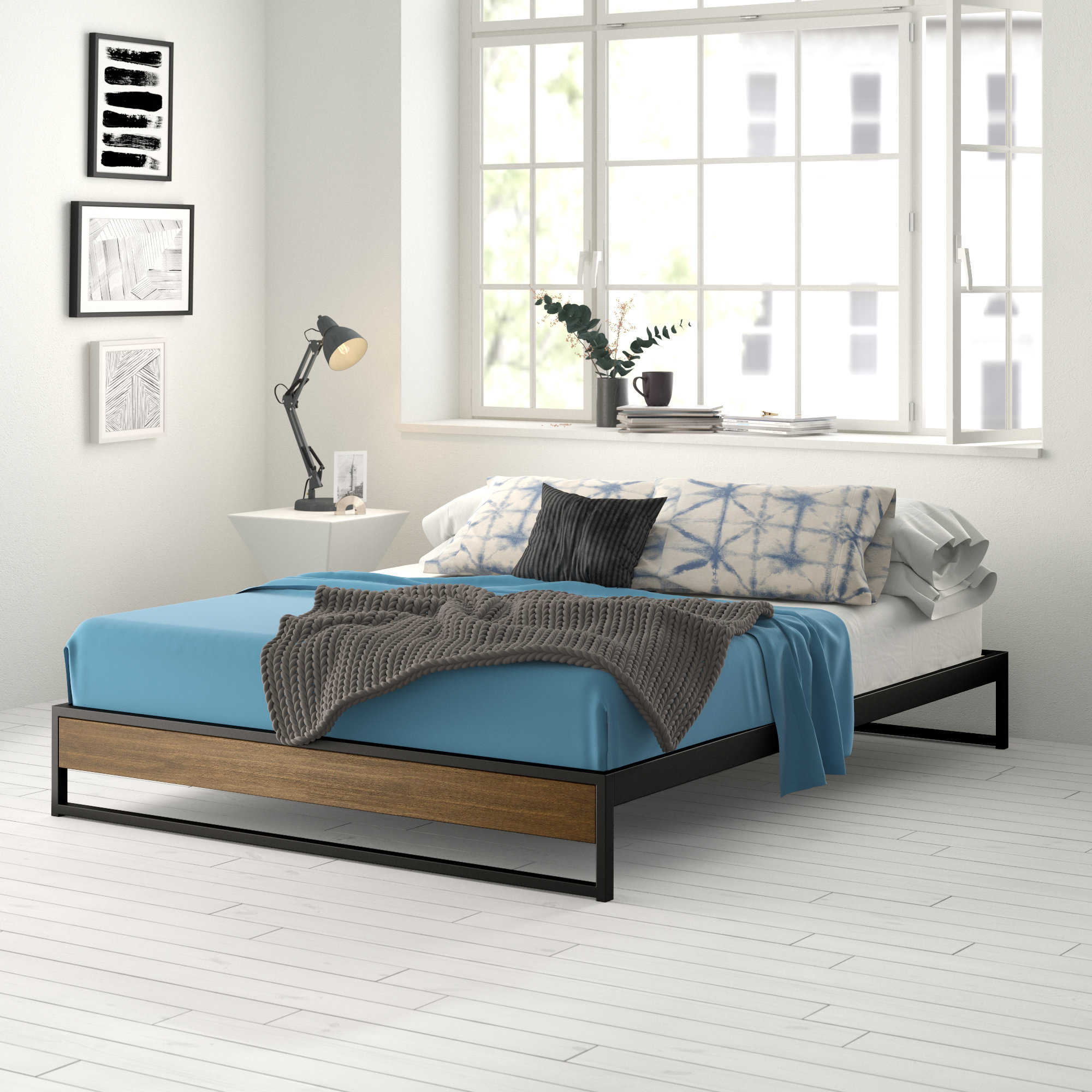 Zipcode Design Parthenia Low Profile Platform Bed Reviews Wayfair