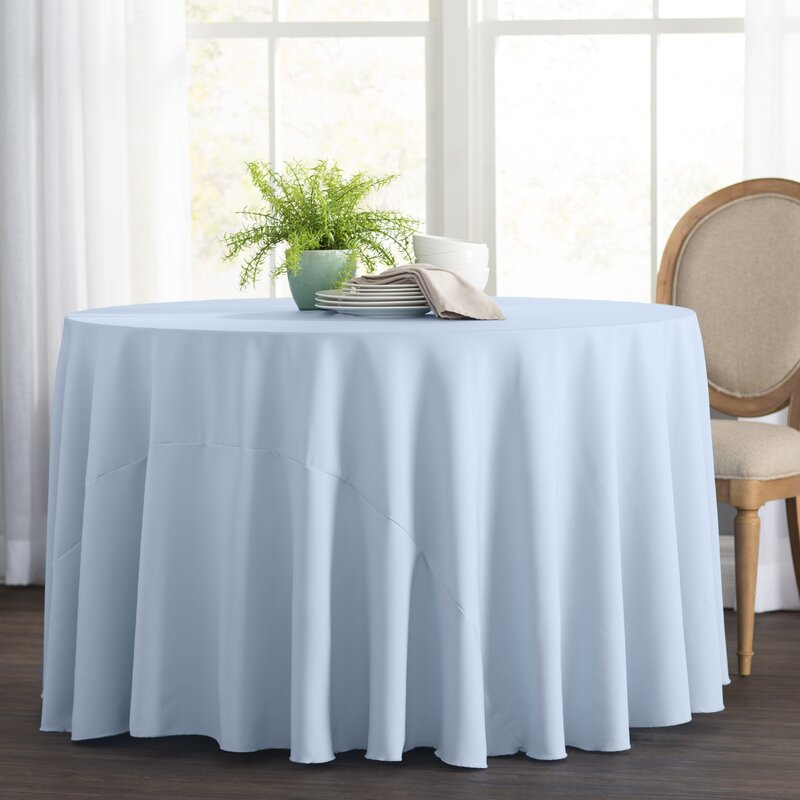 58" Inch round Polyester Tablecloth 24 COLOR Table Cover Wedding Catering Dinner