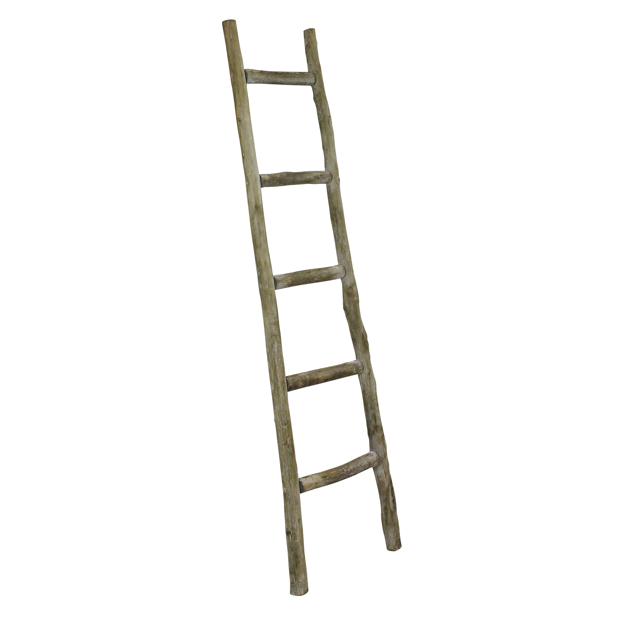 FREE SHIPPING Rustic Wood 4 ft Blanket Ladder